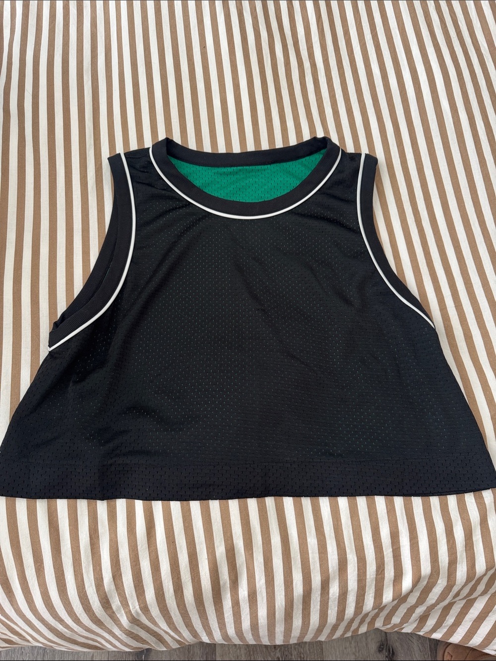 Lululemon Black Reversible Sports Tank Top